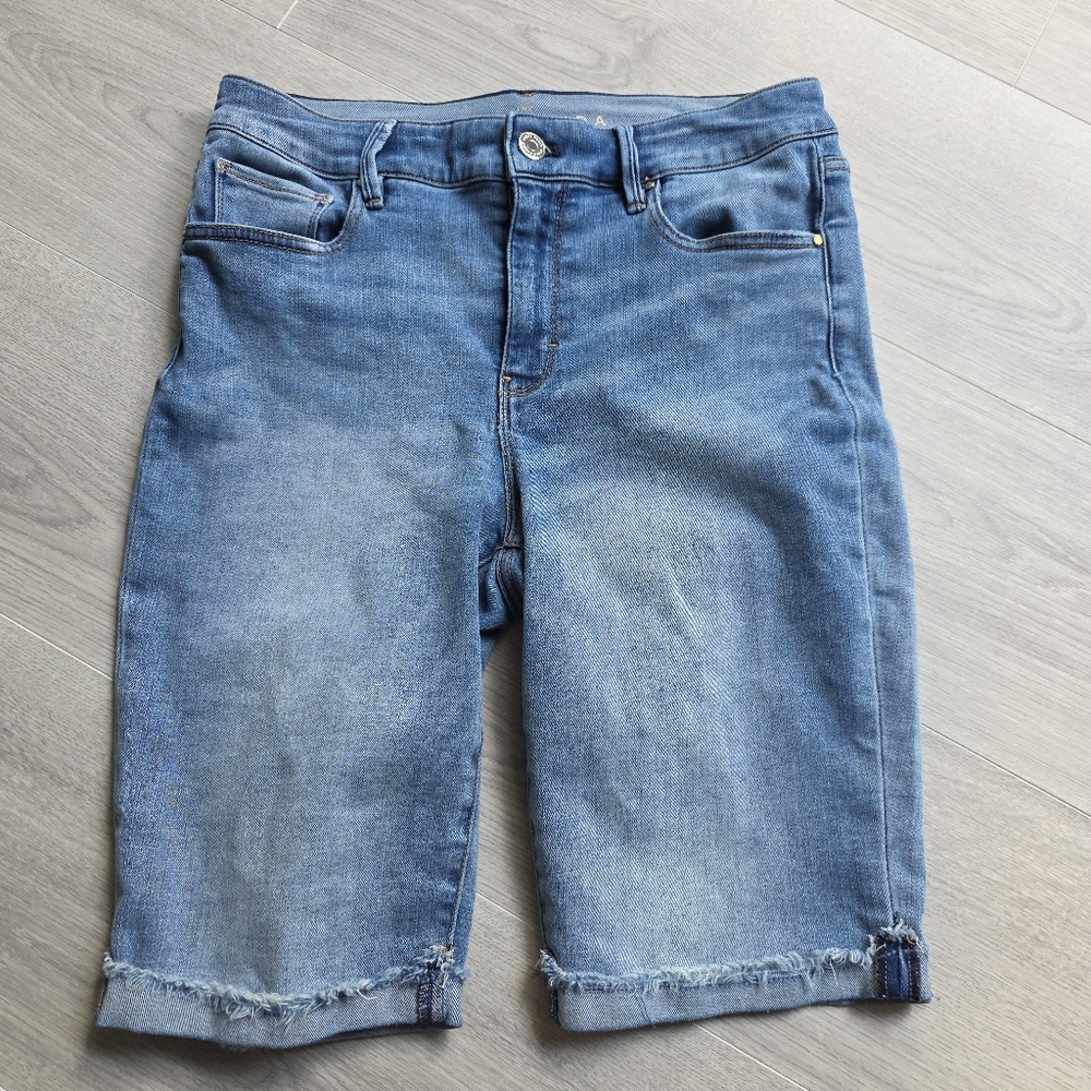 White House Blak Market Blue Denim Shorts